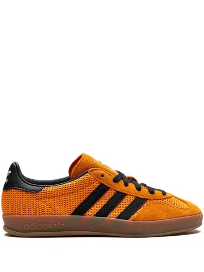 Adidas Originals Gazelle Low-cut Casual Skate Shoes In Orange