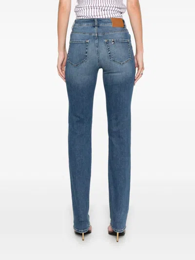 Liu •jo Straight Jeans In Blue