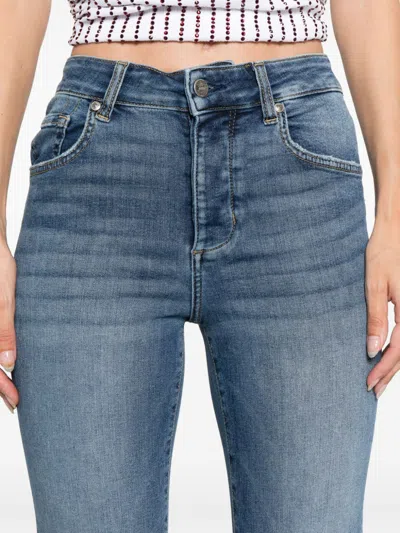 Liu •jo Straight Jeans In Blue