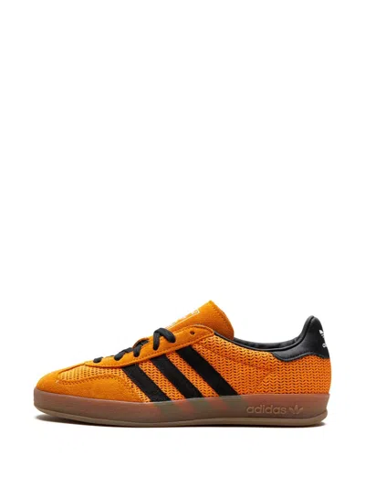 Adidas Originals Gazelle Low-cut Casual Skate Shoes In Orange