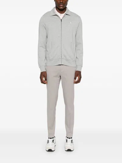 Incotex Tailored Trousers With Pockets And Loops In Grey