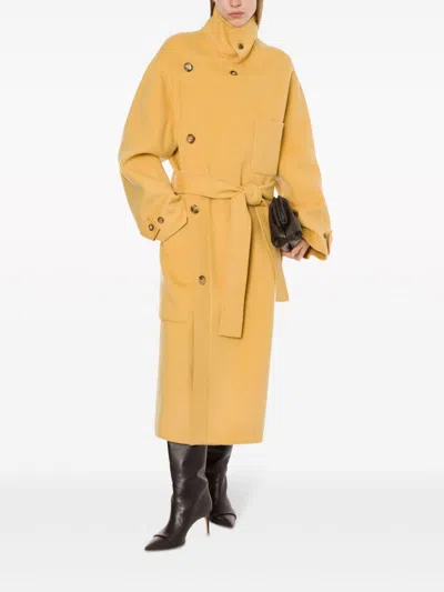 Philosophy Di Lorenzo Serafini Double-breasted Wool Coat In Neutrals