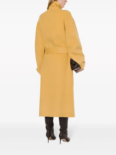 Philosophy Di Lorenzo Serafini Double-breasted Wool Coat In Neutrals