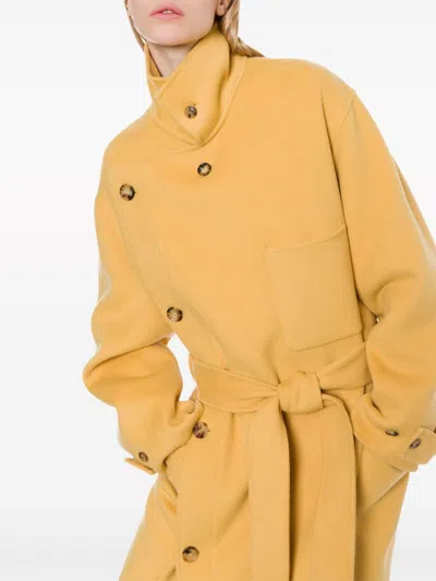 Philosophy Di Lorenzo Serafini Double-breasted Wool Coat In Neutrals