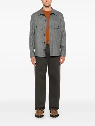 Jacob Cohen Mélange Jacket In Grey