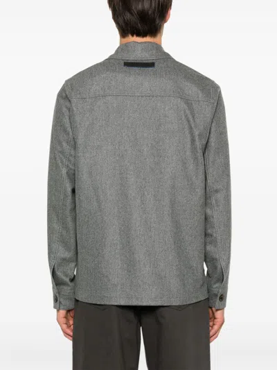 Jacob Cohen Mélange Jacket In Grey