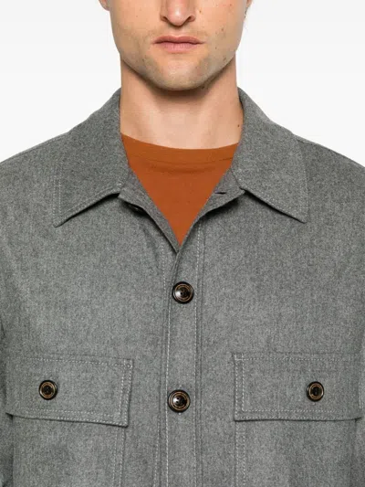Jacob Cohen Mélange Jacket In Grey