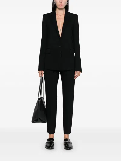 Fabiana Filippi Tapered Trousers In Black