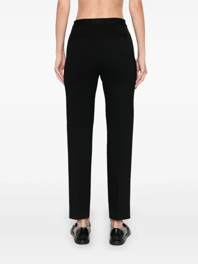 Fabiana Filippi Tapered Trousers In Black