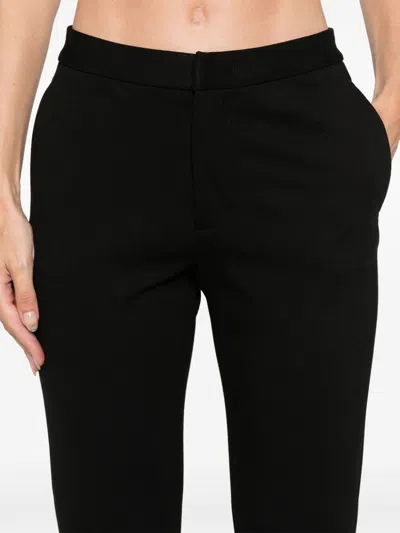 Fabiana Filippi Tapered Trousers In Black