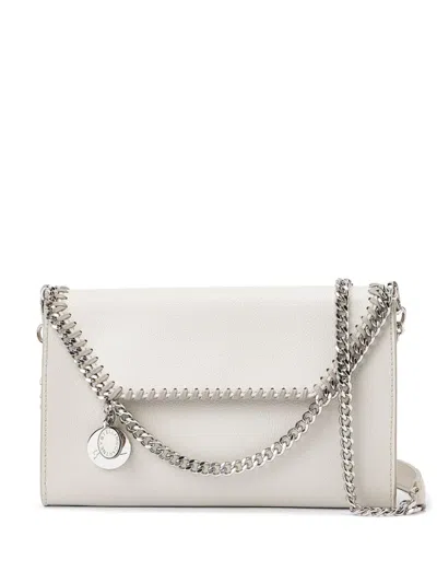 Shop Stella Mccartney Falabella Shoulder Bag In White