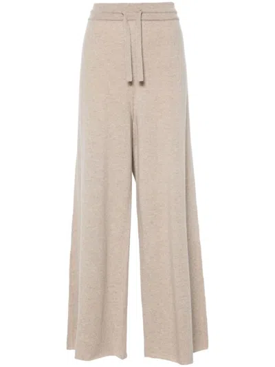 Jil Sander Cashmere Trousers In Neutrals