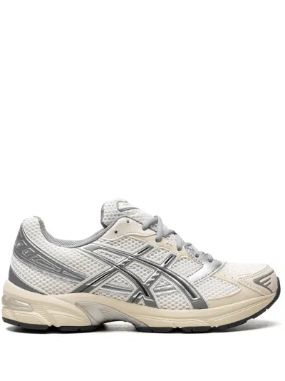 Asics Womens Cream Clay Grey Gel 1130 Leather And Mesh Low-top Trainers In Grey