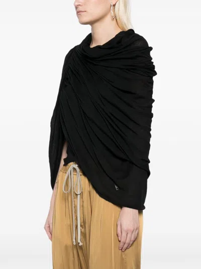 Rick Owens Nun T-shirt In Black