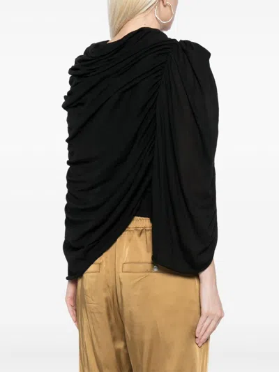 Rick Owens Nun T-shirt In Black
