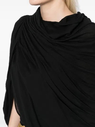Rick Owens Nun T-shirt In Black