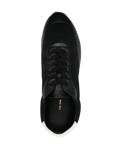 The Row Owen Runner Sneakers In Black