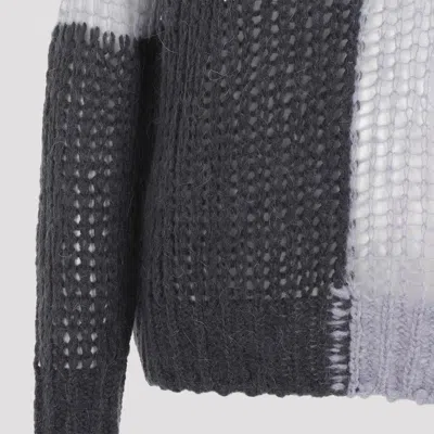 Acne Studios Wide-knit Mesh Shirt In Multicolor