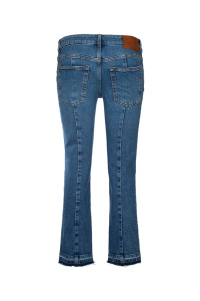 Shop Alexander Mcqueen Jeans In Bluestonewash