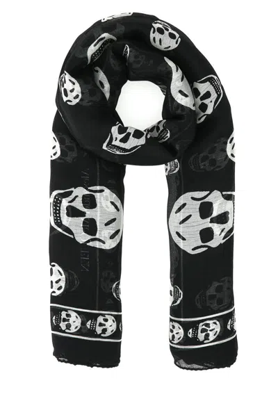 Shop Alexander Mcqueen Scarves And Foulards In 1078