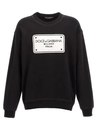 Shop Dolce & Gabbana '' Sweatshirt In Black