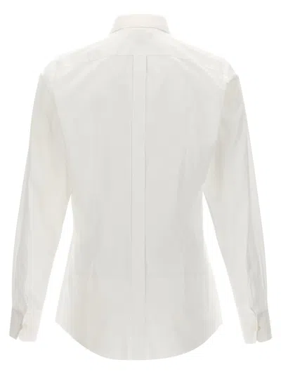 Shop Dolce & Gabbana 'tuxedo' Shirt In White