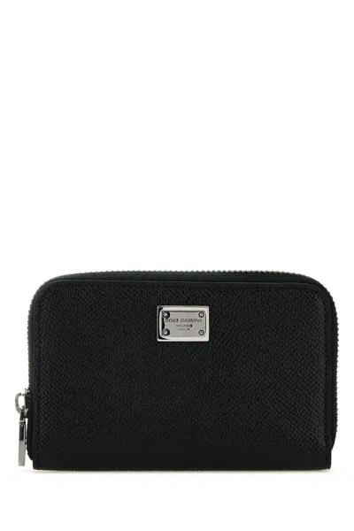 Shop Dolce & Gabbana Wallets In Black