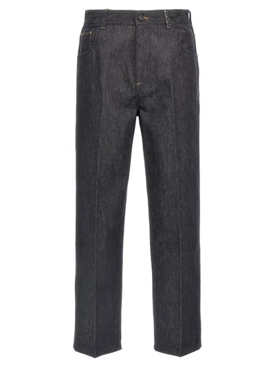 Fendi Denim Jeans In Blue