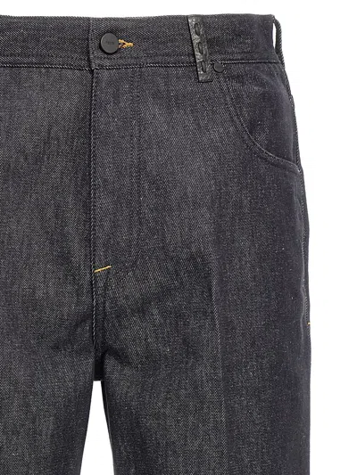 Fendi Denim Jeans In Blue