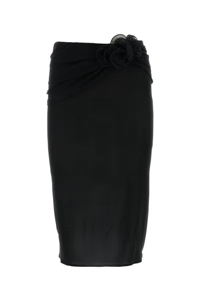 Shop Magda Butrym Skirts In Black