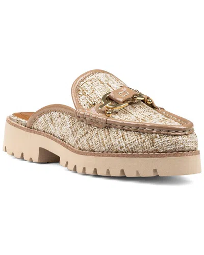 Donald Pliner Lug Sole Loafer Mule In Brown