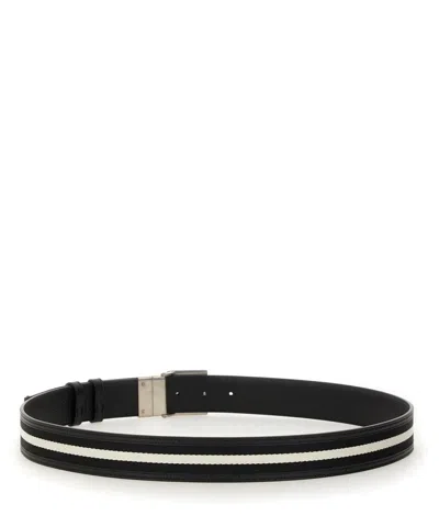 Bally B Bold Belt In Black