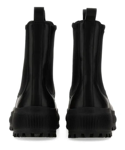 Jil Sander Men's Classic Chelsea Boot In Black