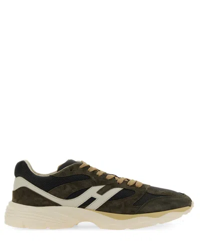 Hogan Men's Sneaker With Logo In Grey