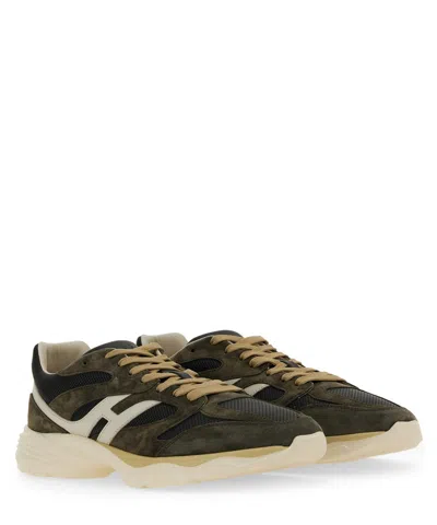 Hogan Men's Sneaker With Logo In Grey