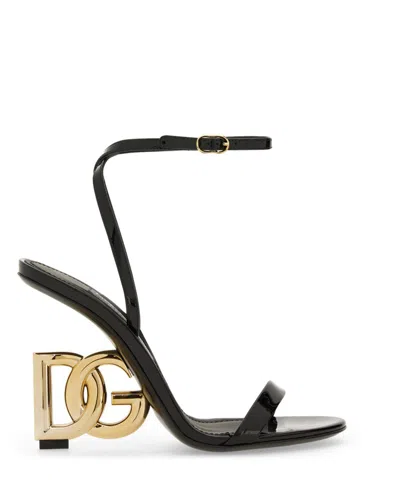 Shop Dolce & Gabbana Heeled Sandals In Black