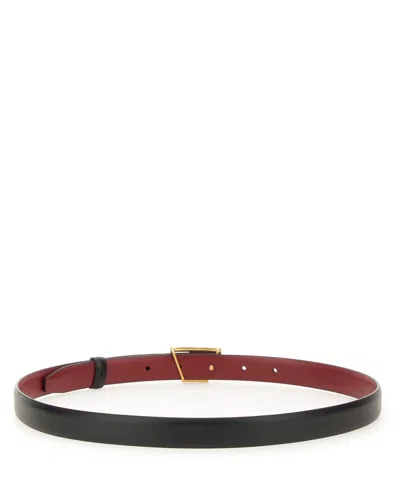 Tod's Reversible Belt T Timeless In Black