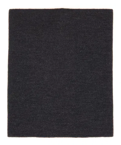 Maison Margiela Wool Scarf In Grey