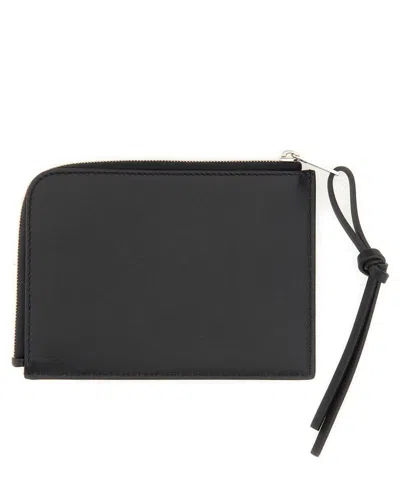 Jil Sander Wallet In Black