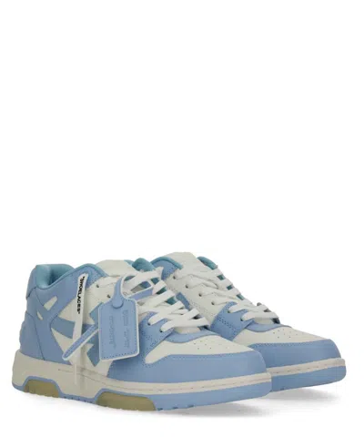 Shop Off-white Out Of Office Sneakers In Lightblue