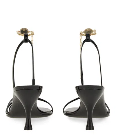 Ferragamo Heeled Sandals In Black