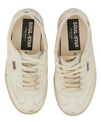 Shop Golden Goose Soul Star Sneakers In White