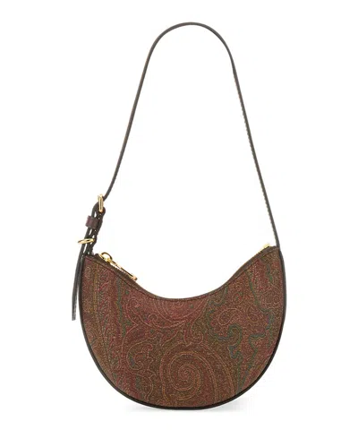 Shop Etro Essential Shoulder Bag In Multicolor