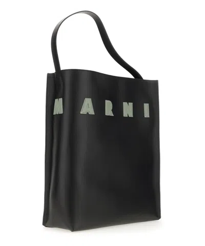 Shop Marni Museo Crossbody Bag In Black