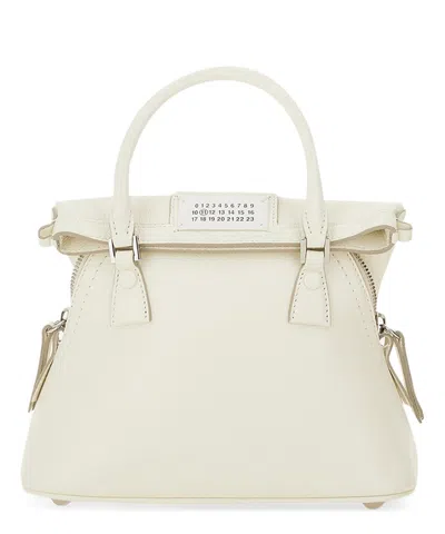 Maison Margiela 5ac Classique Micro Bag In White