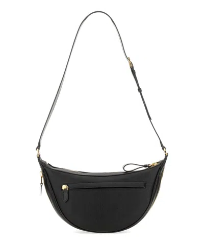 Tom Ford Crescent Small Crossbody Bag In Black