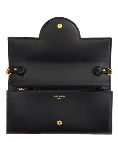 Balmain B-buzz Handbag In Black