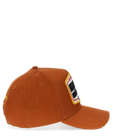 Shop Dsquared2 Cap In Brown