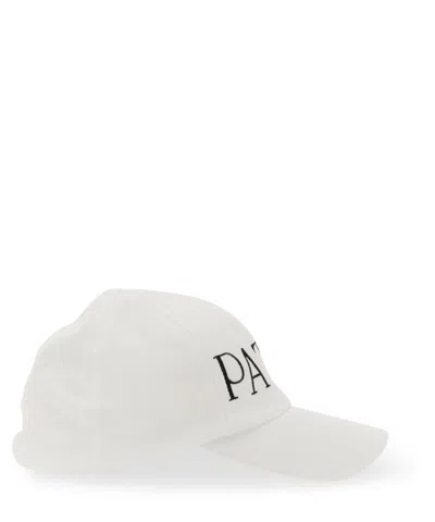 Patou Baseball Hat With Logo In White