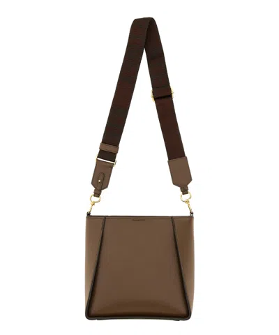 Shop Stella Mccartney Shoulder Bag In Brown